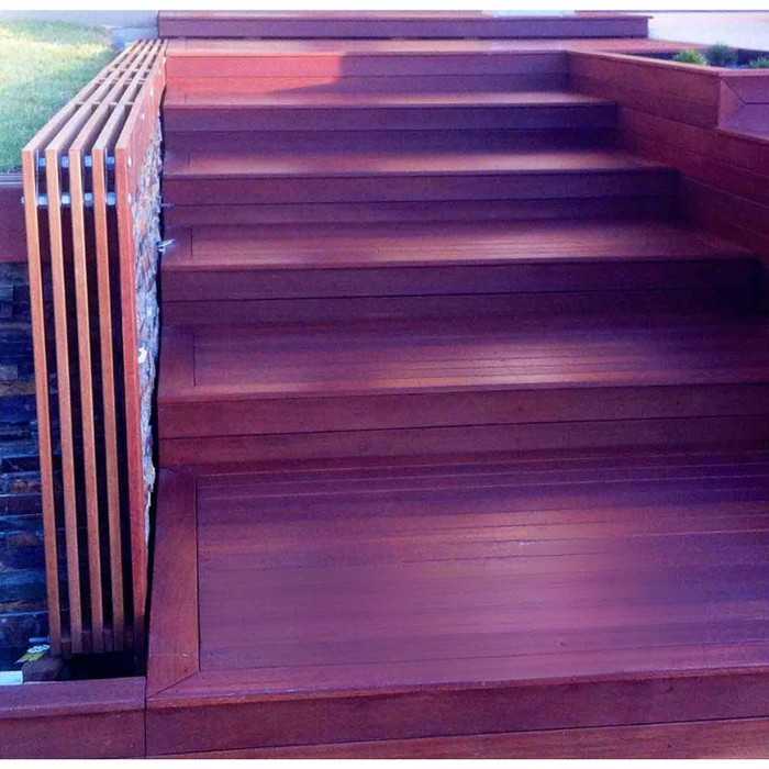 Merbau Decking House Entrance