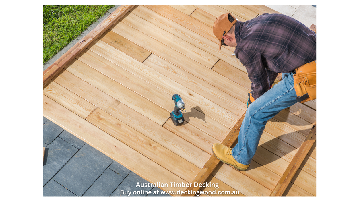 86x19 Blackbutt Decking