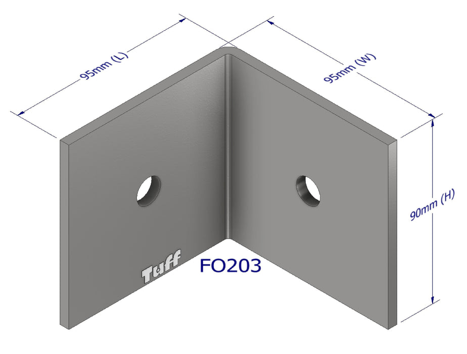 ANGLE BRACKET 90X90X90X6MM