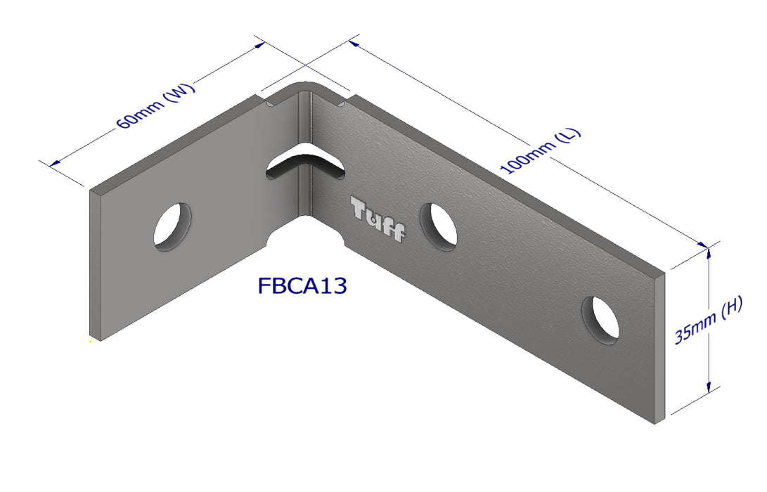 HEAVY DUTY ANGLES 60X100X35X3MM