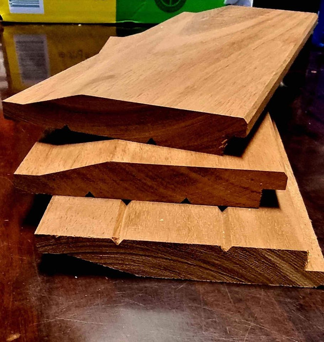 122(Cover)x19 Hardwood Chamfer Board Select Grade KD Random Lengths