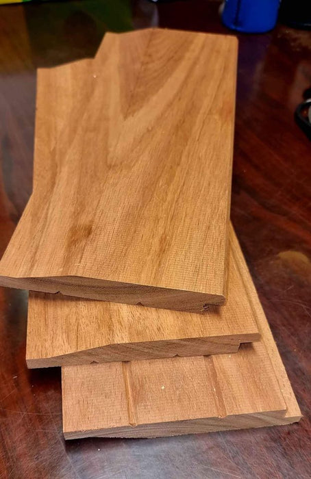 122(Cover)x19 Hardwood Chamfer Board Select Grade KD Random Lengths