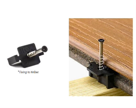 Trex Connector Clip for Timber Substrate - 90pc