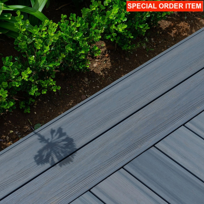 135x25 Evalast I Series Grooved 5.4m Infinity IS Grooved Composite Decking Board