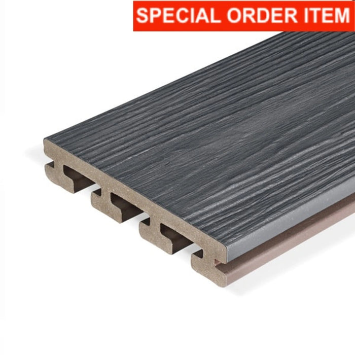 135x25 Evalast I Series Grooved 5.4m Infinity IS Grooved Composite Decking Board