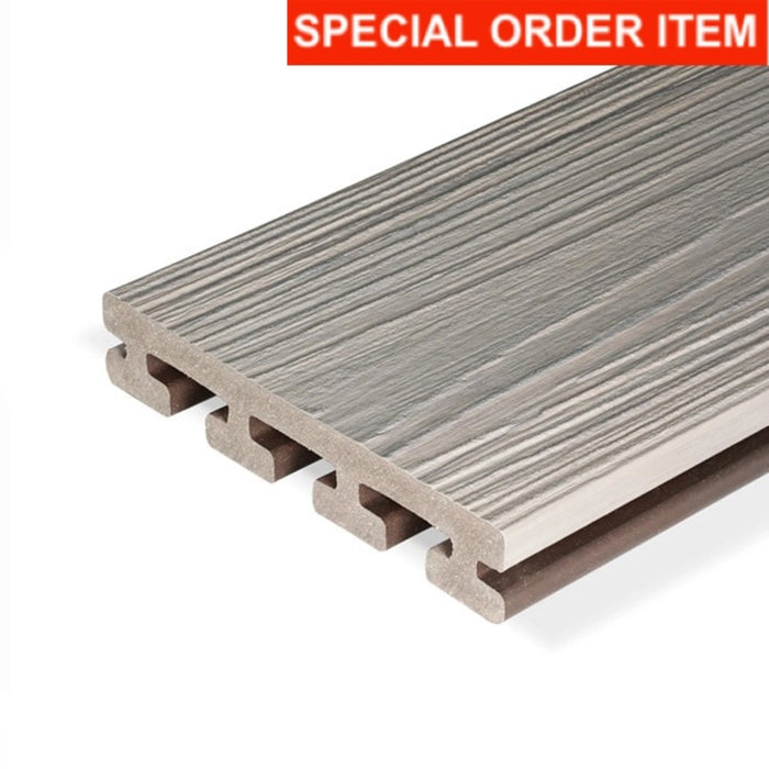 135x25 Evalast I Series Grooved 5.4m Infinity IS Grooved Composite Decking Board