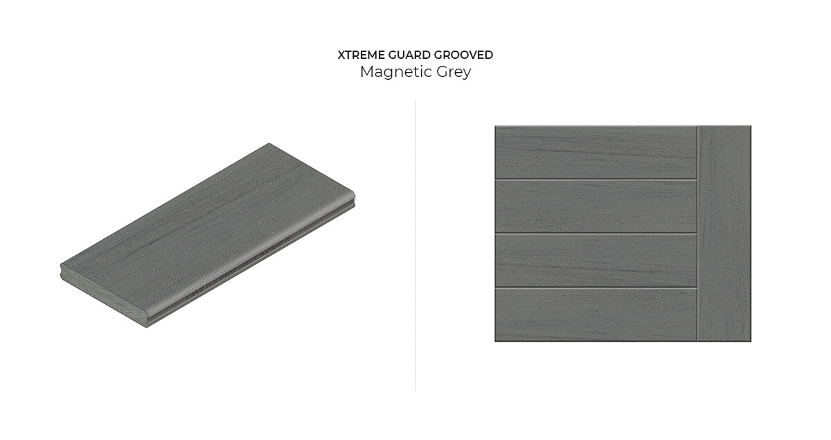 Square Profile 137x23 ModWood XTREME GUARD® Composite Decking 5.4m