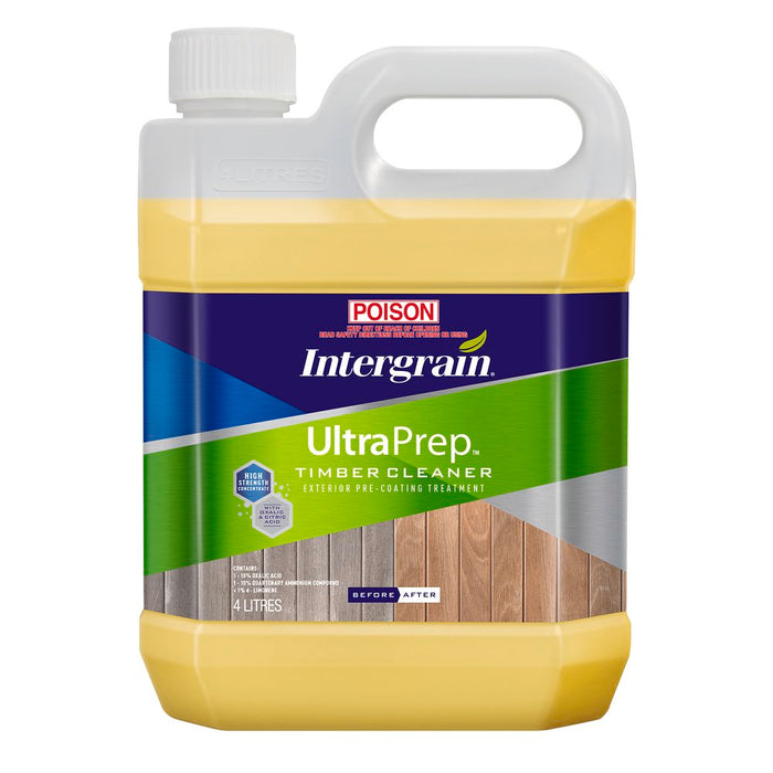 Intergrain 4L UltraPrep Timber Cleaner